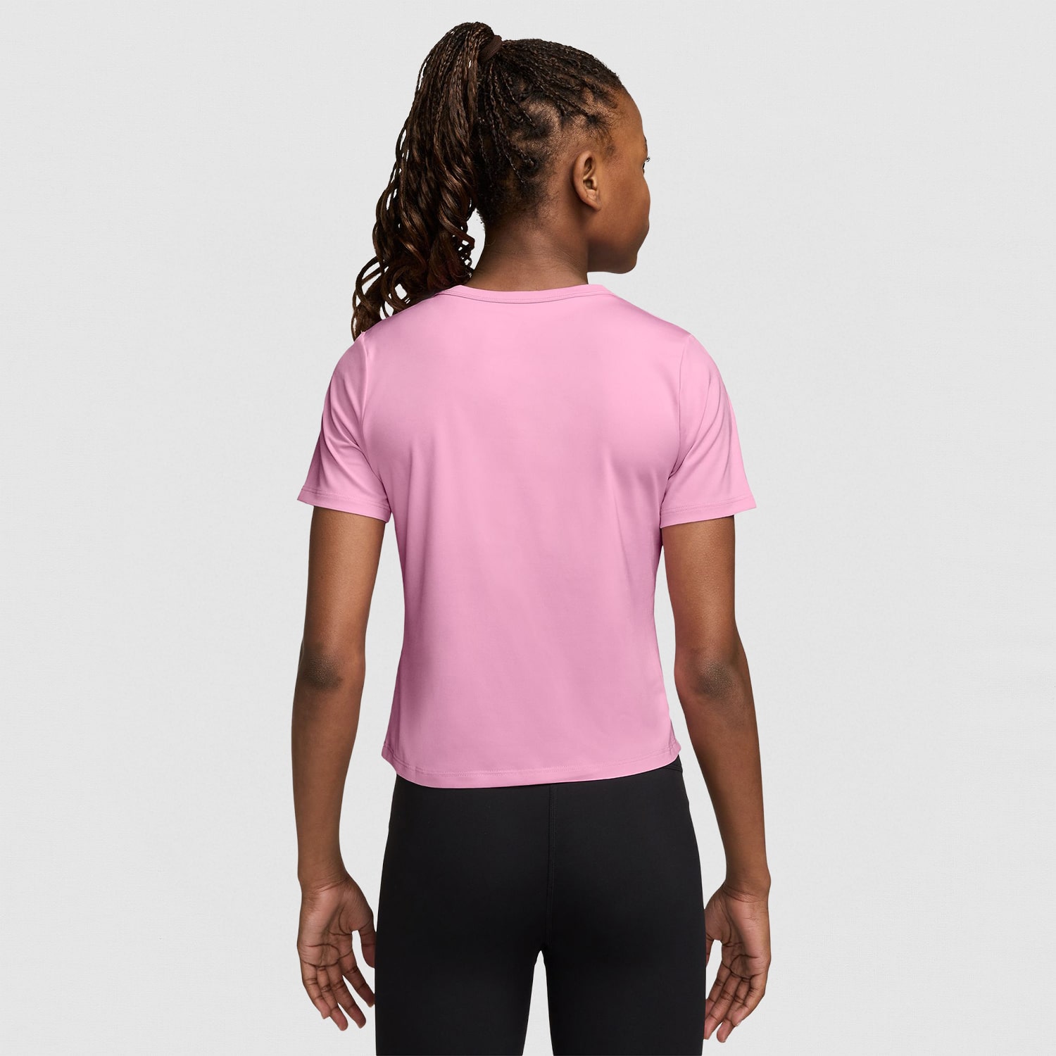 Nike Big Kid Girls Crew Neck Long Sleeve Active T-Shirt