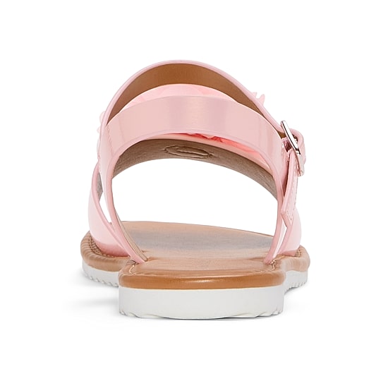 Christie & Jill Fiona Little & Big Kid Girls Ankle Strap Flat Sandals