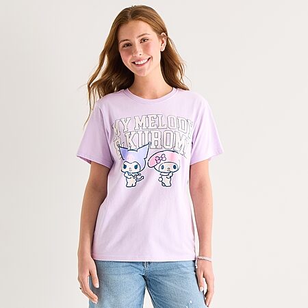 Grayson Threads, The Label Womens Juniors Crew Neck Short Sleeve