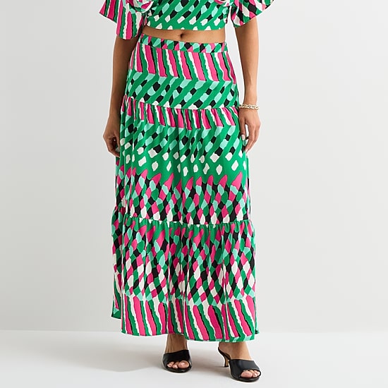 Bold Elements Womens High Waist Skirt
