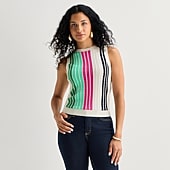Bold Elements Womens Sleeveless High Neck Tank