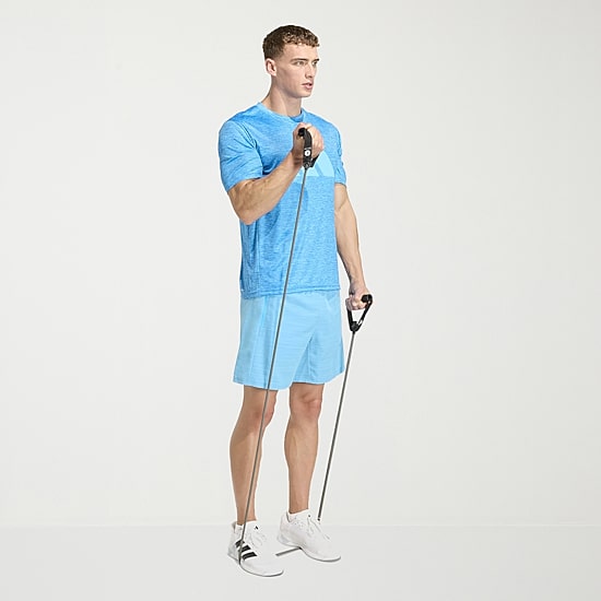 adidas Essentials Brandlove Mens Crew Neck Short Sleeve Active T-Shirt