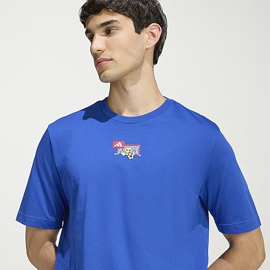 adidas Mens Crew Neck Short Sleeve Active T-Shirt