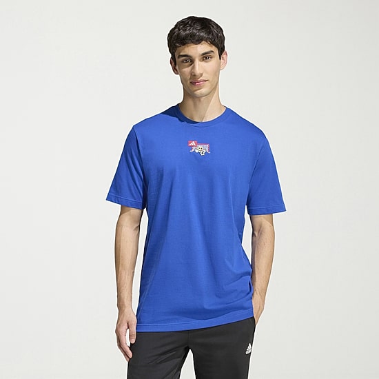 adidas Mens Crew Neck Short Sleeve Active T-Shirt