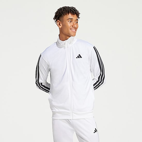adidas Mens Mock Neck Long Sleeve Layered Top