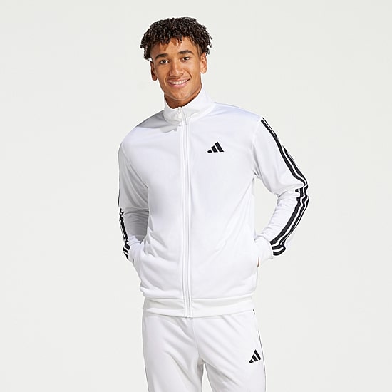 adidas Mens Mock Neck Long Sleeve Layered Top