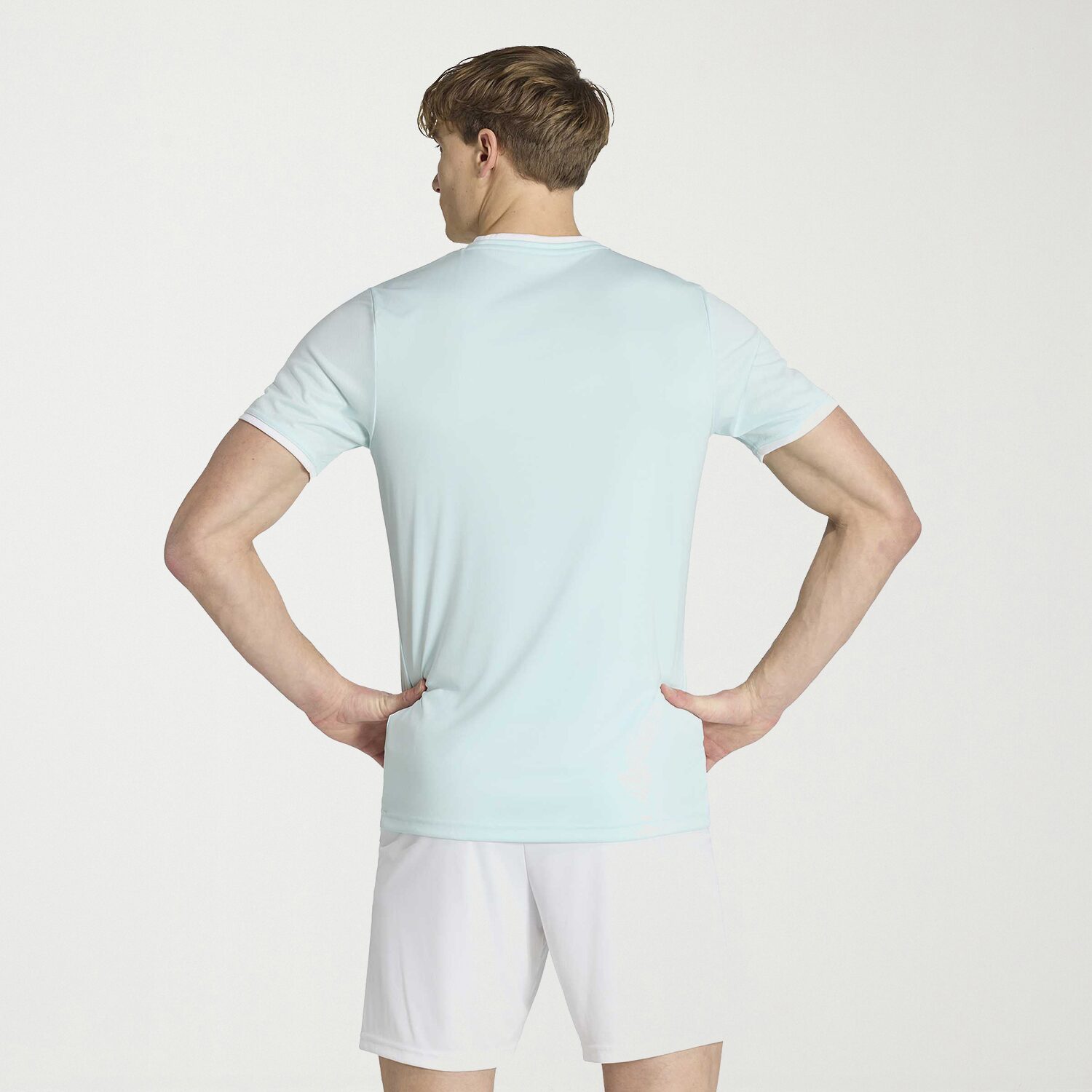 adidas Mens Crew Neck Short Sleeve Active T-Shirt