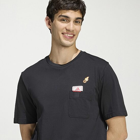 adidas Mens Crew Neck Short Sleeve Active T-Shirt