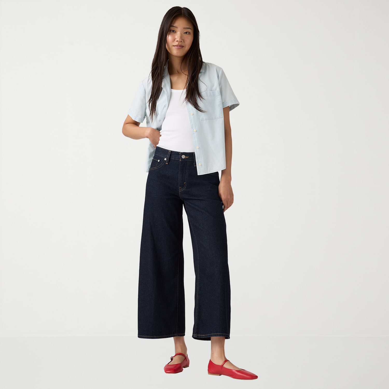 Levi's® Women’s Middy Wide-leg Ankle Jean