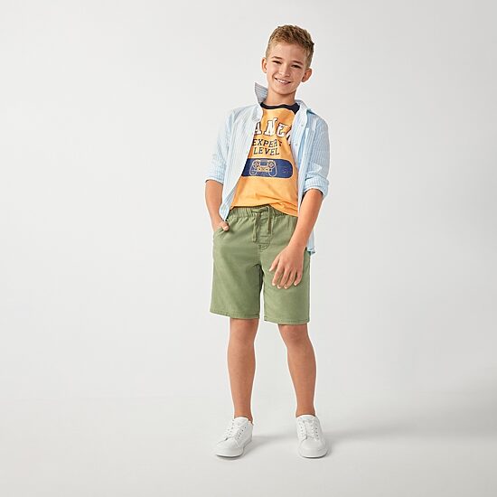 Thereabouts Pull-On Little & Big Kid Boys Stretch Fabric Adjustable Waist Jogger Short