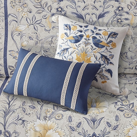 Harbor House Livia 6-pc. Floral Midweight Comforter Set