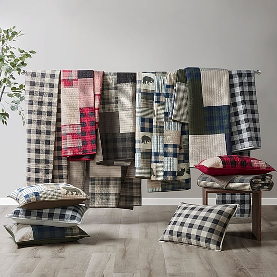 Woolrich Sunset Oversized Cotton Quilt Set