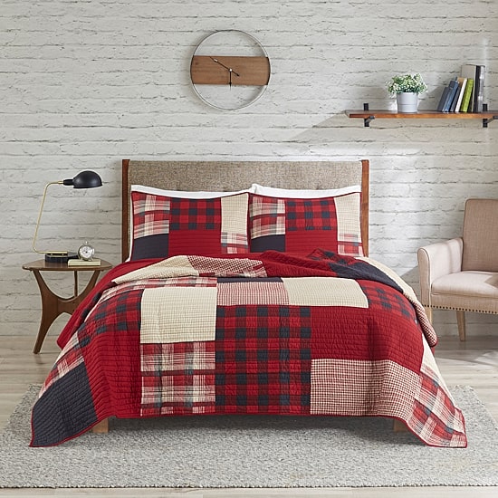 Woolrich Sunset Oversized Cotton Quilt Set