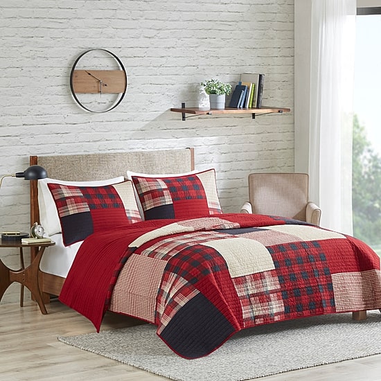 Woolrich Sunset Oversized Cotton Quilt Set