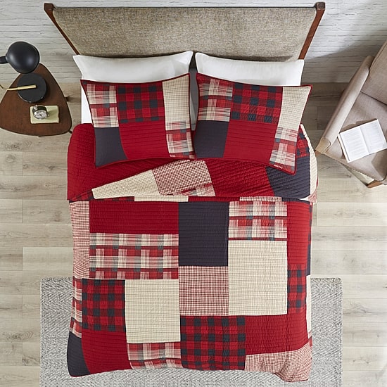 Woolrich Sunset Oversized Cotton Quilt Set
