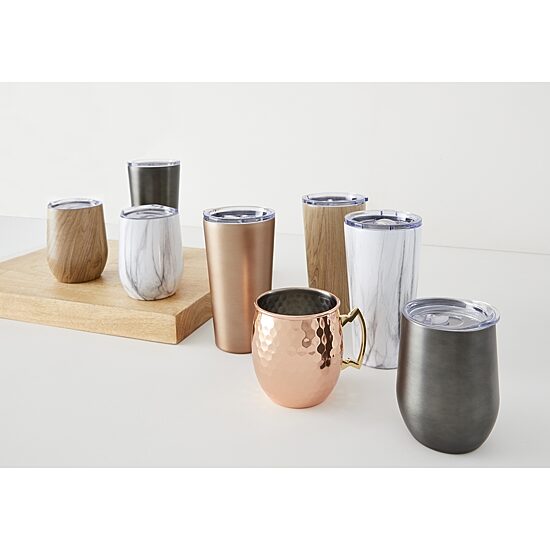 Cambridge Brush Copper Wine Tumbler