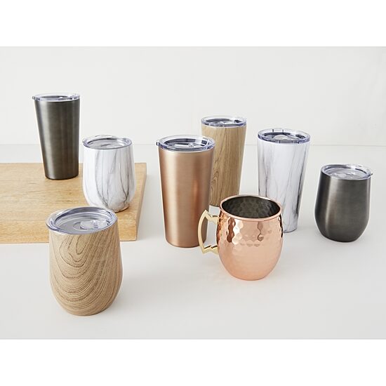 Cambridge Brush Copper Wine Tumbler