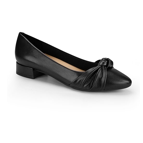 Easy Spirit Caster Womens Round Block Heel Pumps