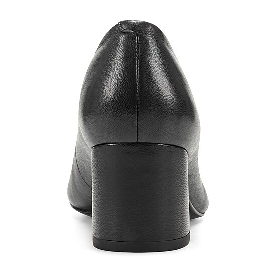 Easy Spirit Cosma Womens Round Block Heel Pumps