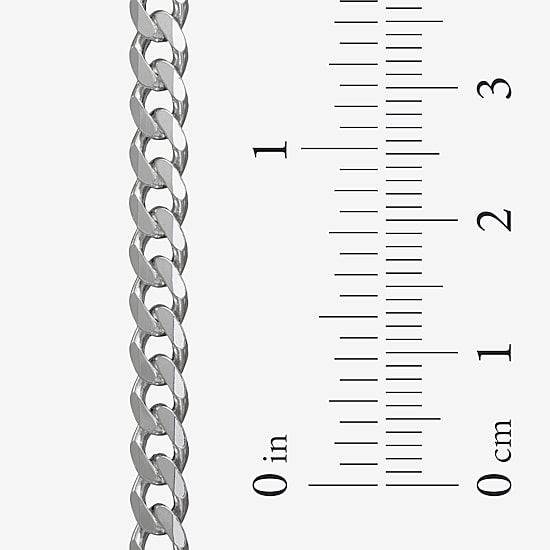 Sterling Silver 22" 7mm Curb Chain