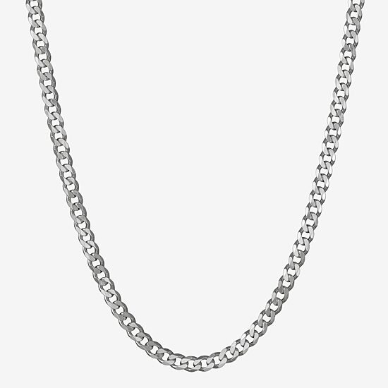 Sterling Silver 22" 7mm Curb Chain
