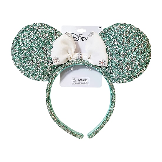 Disney Collection Girls Crystal Minnie Mouse Ears Headband