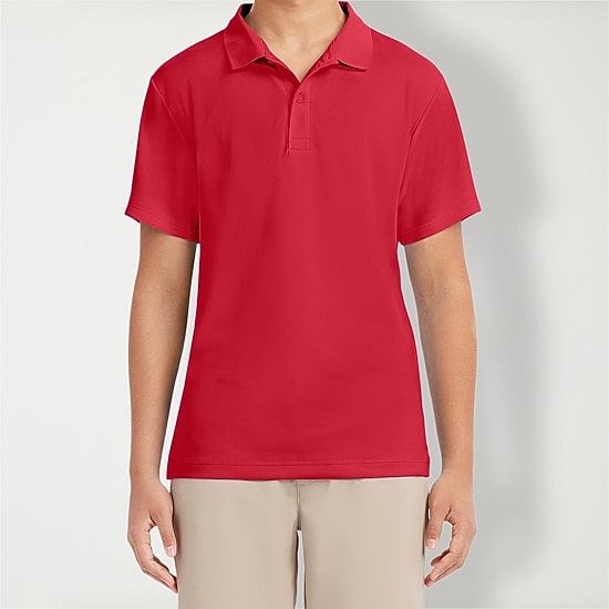 IZOD Young Mens Short Sleeve Performance Polo Shirt