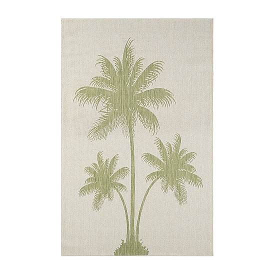 Catherine Palm Trees Indoor Outdoor Rectangular Area Rug