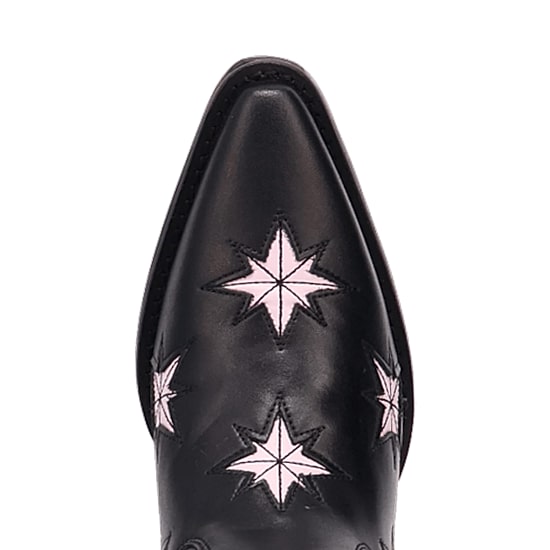 Dingo Womens Starburst Block Heel Cowboy Boots