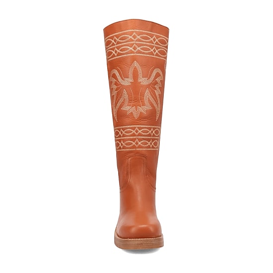 Dingo Womens Avalon Stacked Heel Cowboy Boots