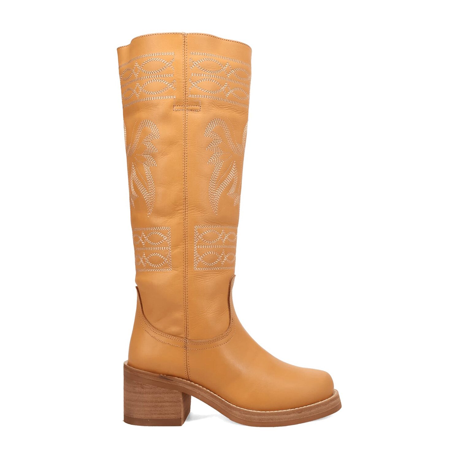 Dingo Womens Avalon Stacked Heel Cowboy Boots