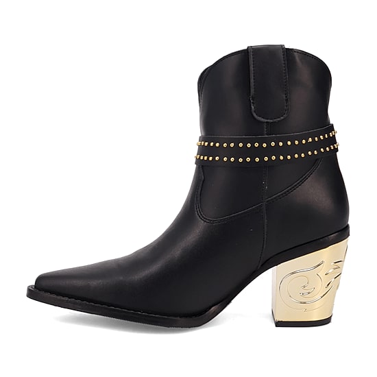 Dingo Womens Milano Block Heel Cowboy Boots