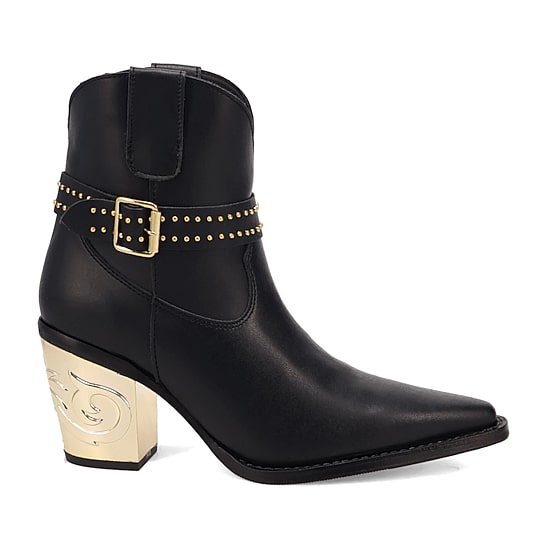 Dingo Womens Milano Block Heel Cowboy Boots