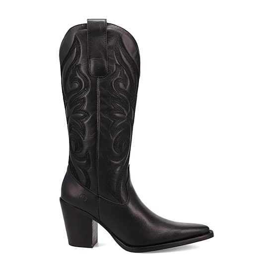 Dingo Womens Hensley Block Heel Cowboy Boots
