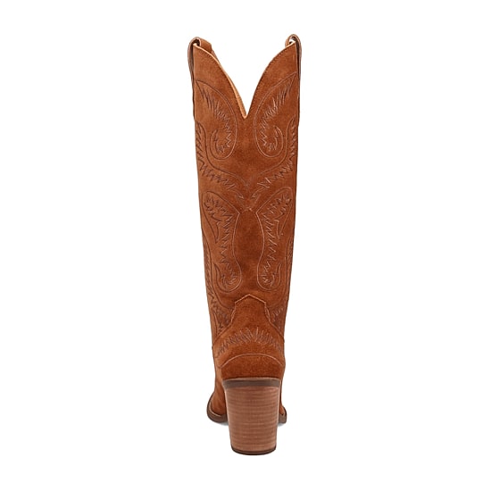 Dingo Womens Evita Stacked Heel Cowboy Boots