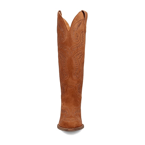 Dingo Womens Evita Stacked Heel Cowboy Boots