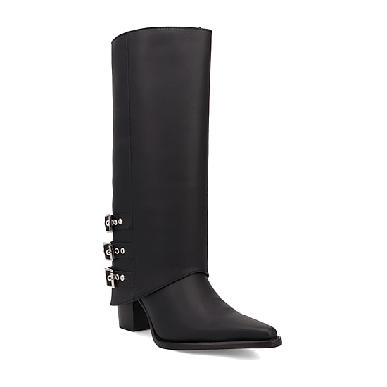 Dingo Womens Urban Cowgirl Stacked Heel Cowboy Boots
