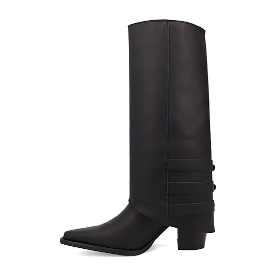 Dingo Womens Urban Cowgirl Stacked Heel Cowboy Boots