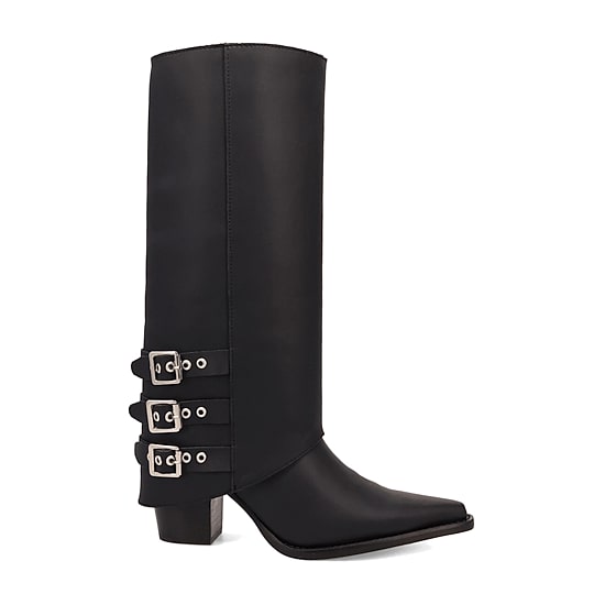 Dingo Womens Urban Cowgirl Stacked Heel Cowboy Boots