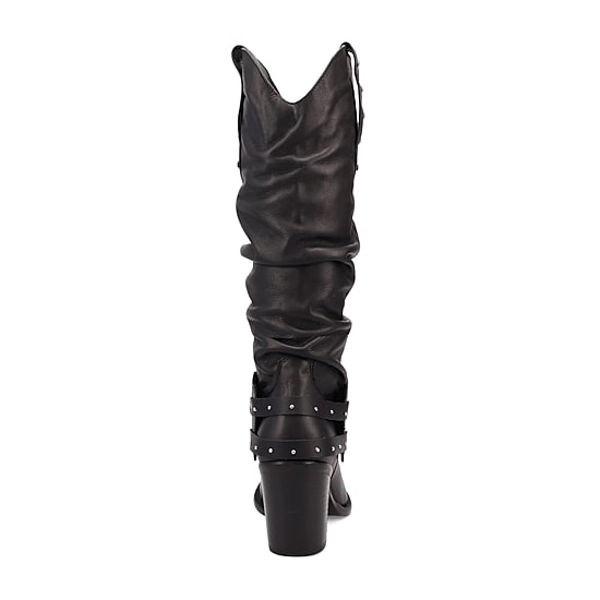 Dingo Womens Grit N' Grace Block Heel Cowboy Boots