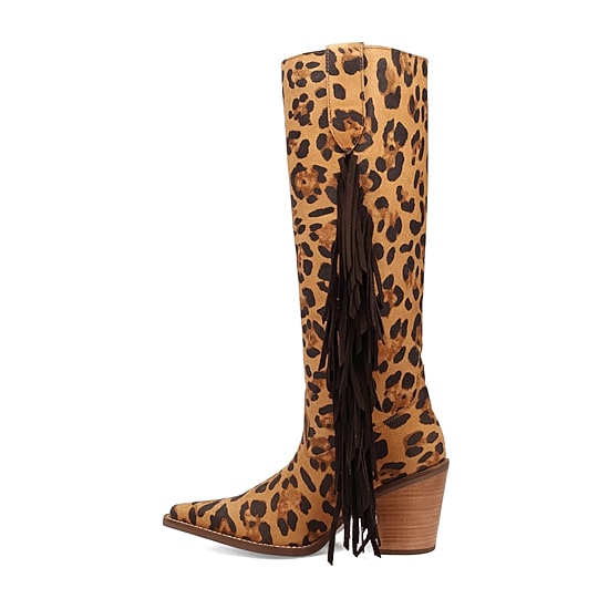 Dingo Womens Twister Block Heel Cowboy Boots