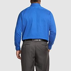 jcpenney big tall dress shirts JCPenney Stafford Big & Tall Advanced Performance Sweat Repel Mens Regular  Fit Stretch Fabric Wrinkle Free Long Sleeve Dress Shirt available now at  Dadeland Mall