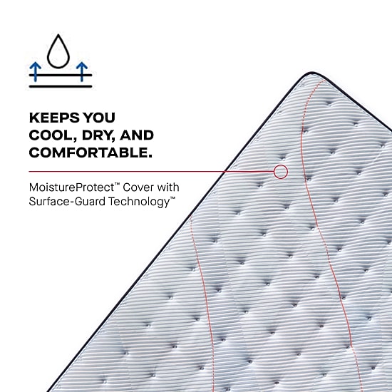 Sealy Posturepedic Briggs 13" Firm Tight Top - Mattress + Box Spring