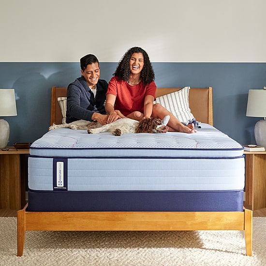 Sealy Posturepedic Briggs 14" Medium Pillow Top - Mattress + Box Spring