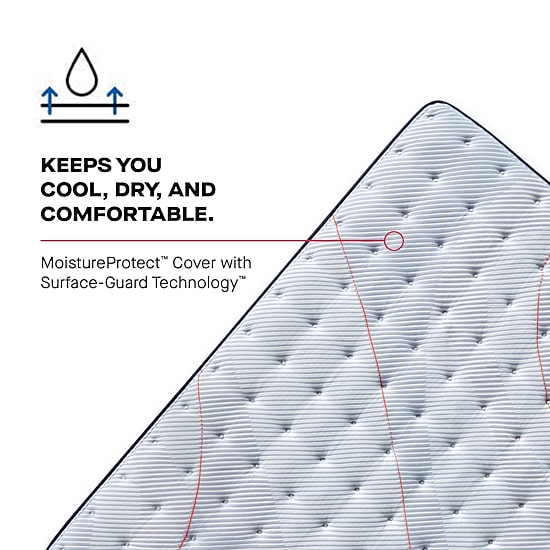 Sealy Posturepedic Briggs 14" Medium Pillow Top - Mattress + Box Spring