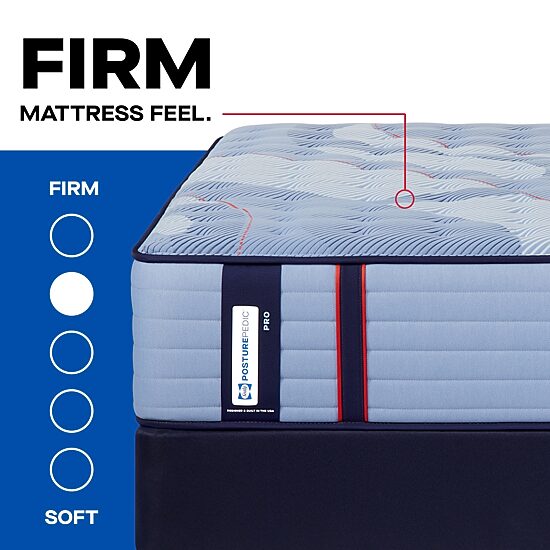 Sealy Posturepedic Gatemore 14" Firm Tight Top - Mattress + Box Spring