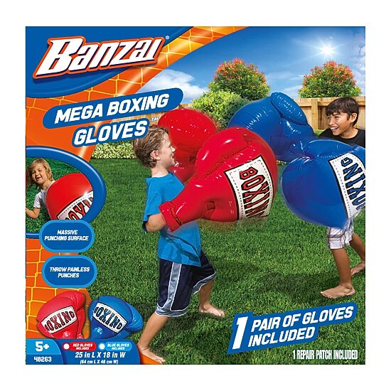 Banzai Kids Inflatable Mega Boxing Gloves