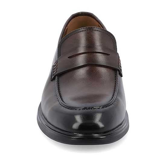 Vance Co Keith Mens Round Closed Toe Loafers
