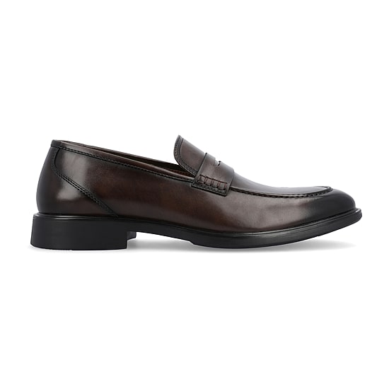 Vance Co Keith Mens Round Closed Toe Loafers