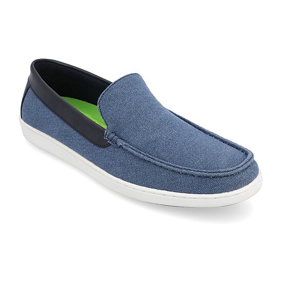 Vance Co Corey Mens Round Closed Toe Loafers